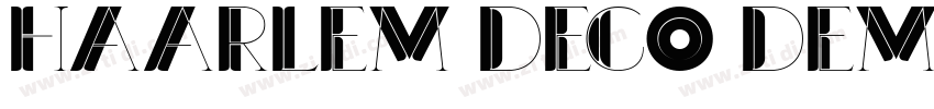 Haarlem Deco DEMO字体转换